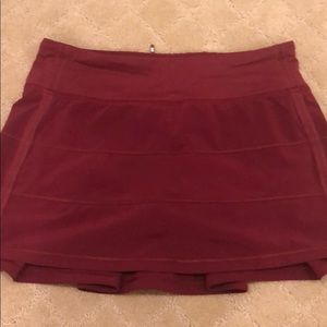 Lululemon Pace Rival Skirt